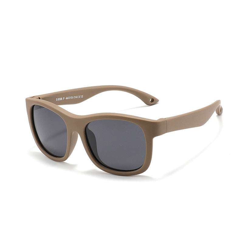 Wholesale 0-3 Years Old Baby Outdoor Silicone Frame Sunglasses